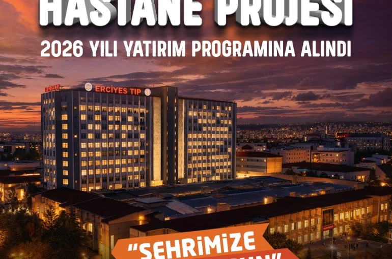 Başkan Büyükkılıç’tan ’yeni hastane’ açıklaması