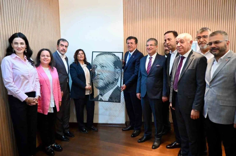 Başkan Çerçioğlu, AK Parti Genel Başkan Yardımcısı Zeybekci’yi ağırladı