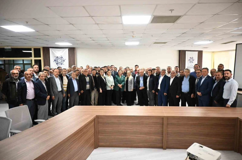 Başkan Çerçioğlu, Nazillili muhtarlar ile bir araya geldi