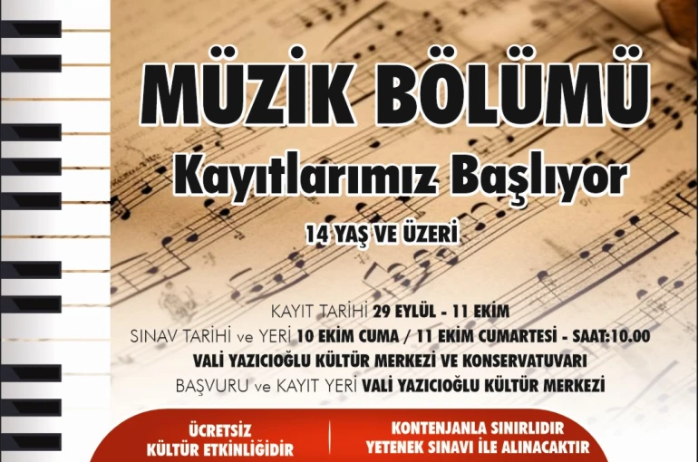 Başkan Çerçioğlu’ndan müzikseverlere davet 