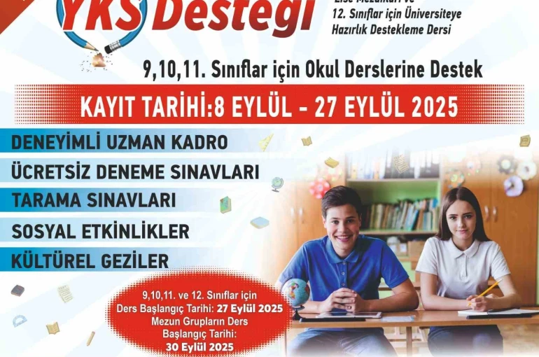 Başkan Çerçioğlu’ndan üniversite adaylarına ücretsiz YKS desteği 