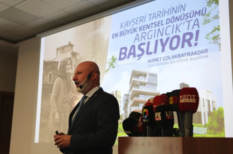 Başkan Çolakbayrakdar: "Argıncık; şehrin geleceğini şekillendirecek, Kayseri tarihinin en büyük dönüşüm kararıdır" 