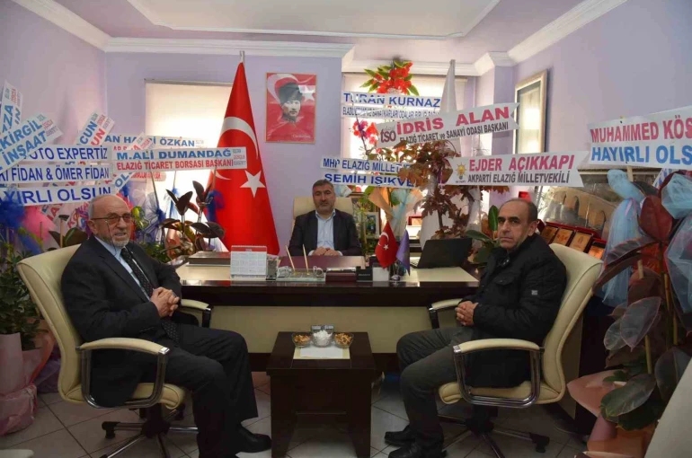 Başkan Dumandağ, Kovancılar ve Karakoçan’da temaslarda bulundu