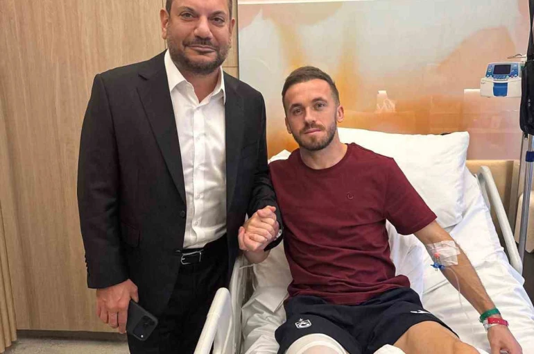 Başkan Ertuğrul Doğan’dan Edin Visca’ya geçmiş olsun ziyareti 