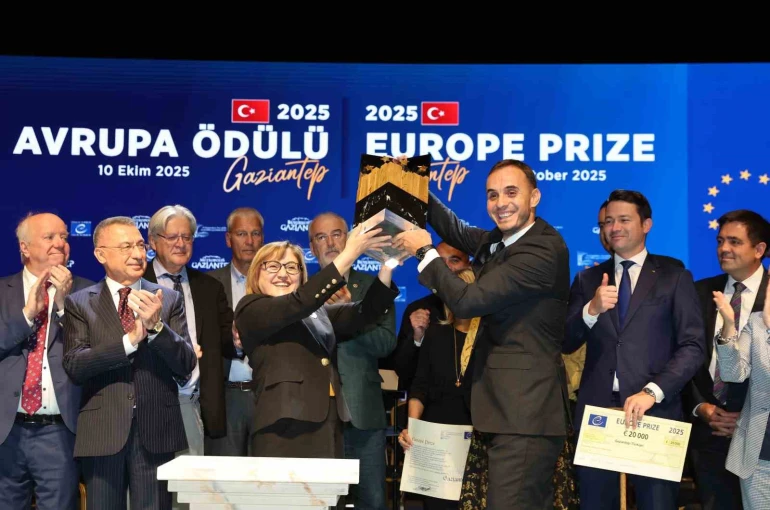 Başkan Fatma Şahin’in vizyonu Gaziantep’e Avrupa ödülünü getirdi 