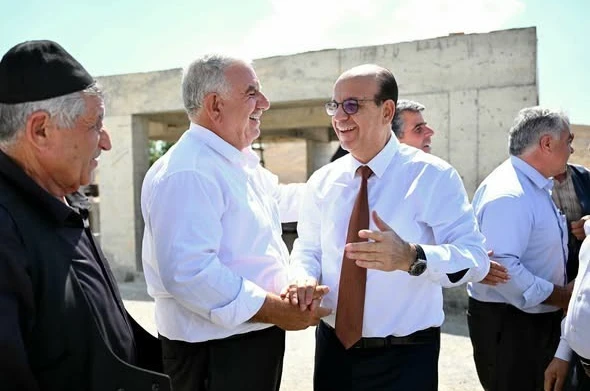 Başkan Geçit, Salkonak Geli Mezrası’ndaki yatırımları yerinde inceledi