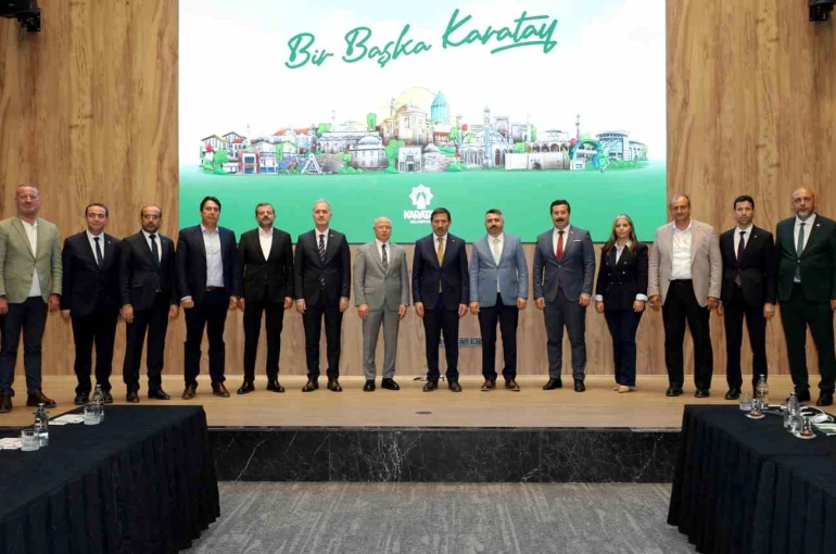 Başkan Kılca, Karatay’ın yatırımlarını Bursa heyetine anlattı