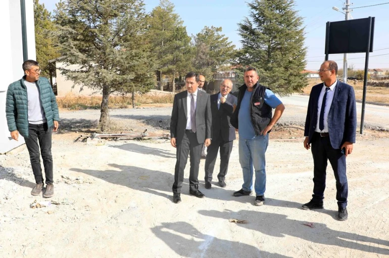 Başkan Kılca, Kızören Ve Köseali Mahallelerindeki Yapımı Süren Yatırımları İnceledi