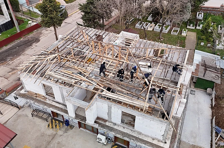 Başkan Kocaman’dan cenaze hizmetleri binasına inceleme 