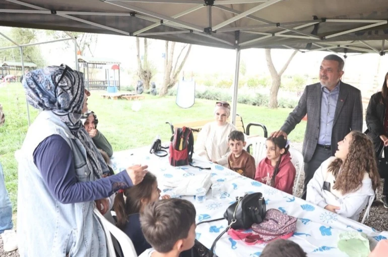 Başkan Murat Ercan, çölyaklı vatandaşlarla piknikte buluştu 