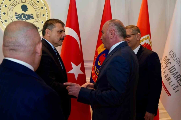 Başkan Özakalın ve ETSO heyetinden İçişleri Bakanı Mustafa Çiftçi’ye ziyaret 