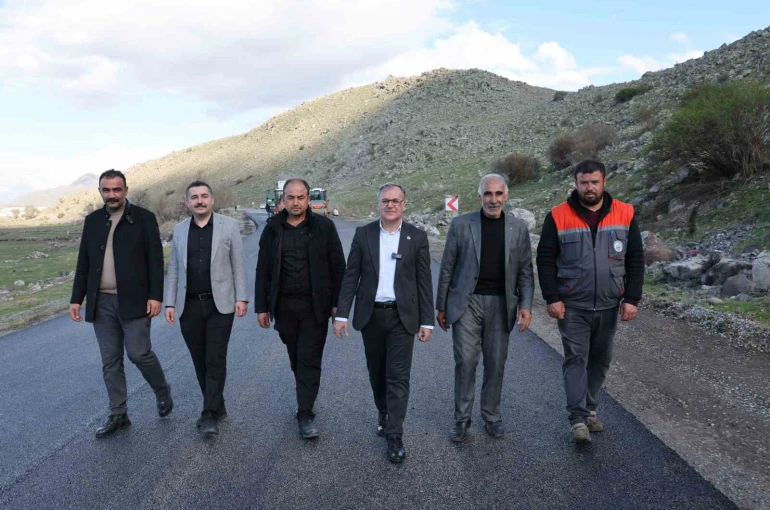 Başkan Özldoğan: "Hürmetçi - Gelbula yolunda konfor artıyor" 