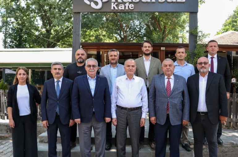 Başkan Özlü, DOSKİM için bir araya geldi