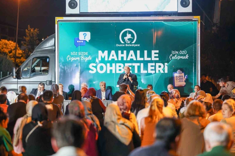 Başkan Özlü "Düzce göç alan, tercih edilen bir şehir"