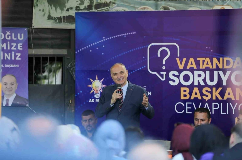 Başkan Özlü "Düzce için 100 projenin yüzde 40’ı tamamlandı" 