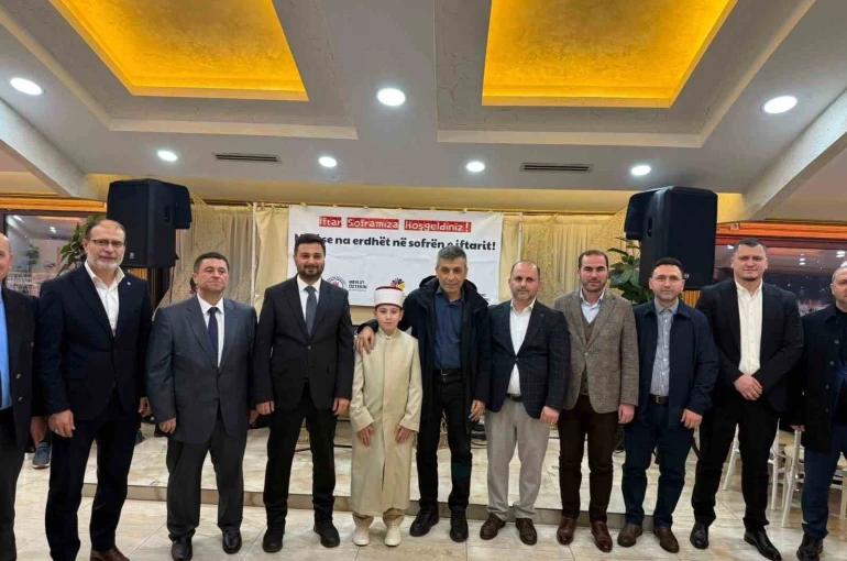 Başkan Öztekin, Balkanlar’da vatandaşlarla iftar sofrasında buluştu 