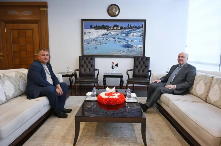 Başkan Pütün’den Vali Köşger’e hayırlı olsun ziyareti 