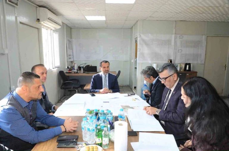 Başkan Şerifoğulları, tarihi öğretmenevinde çalışmaları inceledi 