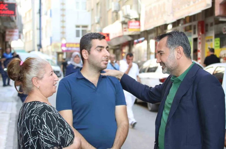 Başkan Şerifoğulları vatandaşlarla bir araya geldi