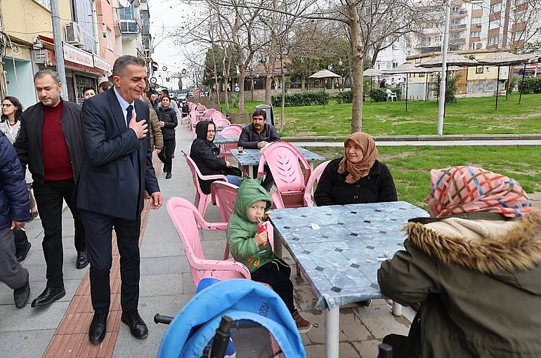 Başkan Şimşek, mahalle ziyaretlerine devam ediyor 
