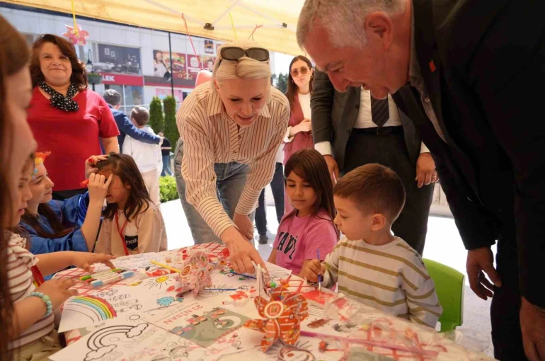 Başkan Subaşı çocuklarla bir araya geldi 
