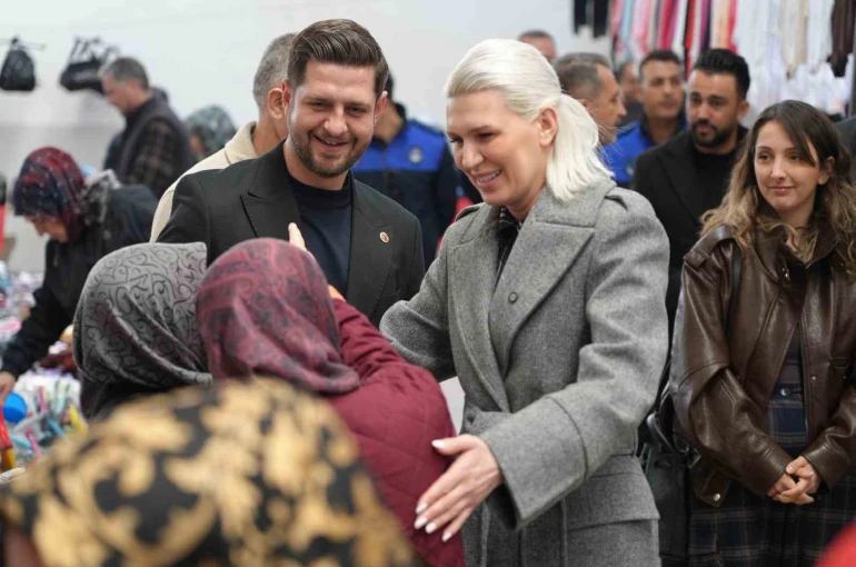 Başkan Subaşı, kapalı pazar esnafı ve vatandaşlarla buluştu