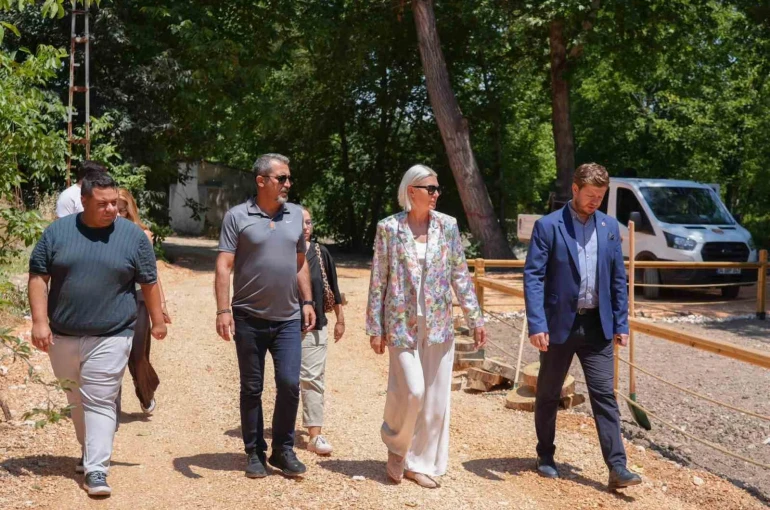 Başkan Subaşı, yaşam alanı ve park çalışmalarını yerinde inceledi