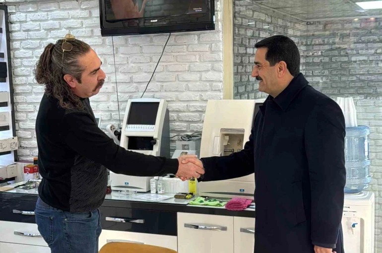 Başkan Taşkın’dan esnaf ziyareti