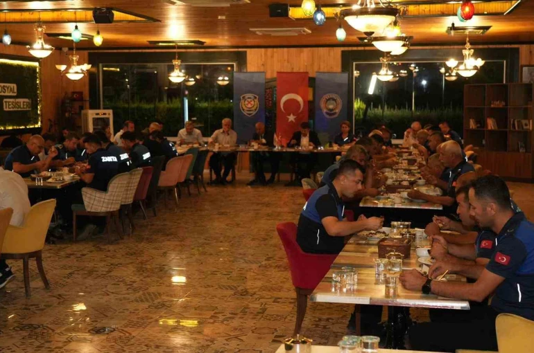 Başkan Tutdere’den zabıta personeliyle bir araya geldi 
