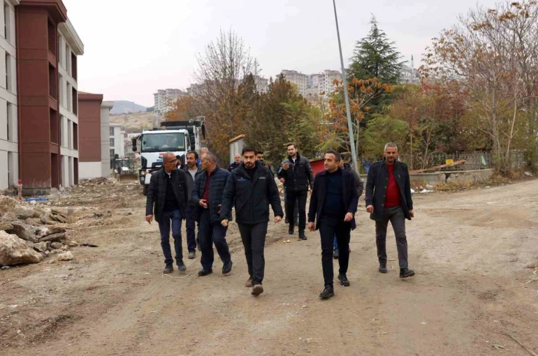 Başkan Ulutaş rezerv alanlarındaki çalışmaları inceledi