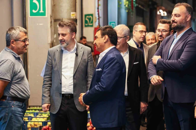 Başkan Vekili Biba’dan Kent Hali’ne yakın takip 