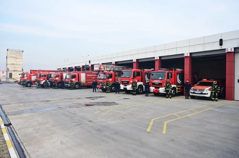 Başkan Yalçın: "2025’te çıkan yangınlarda 3 bin 550 litre köpük ve jel bazlı söndürücü kullandık"