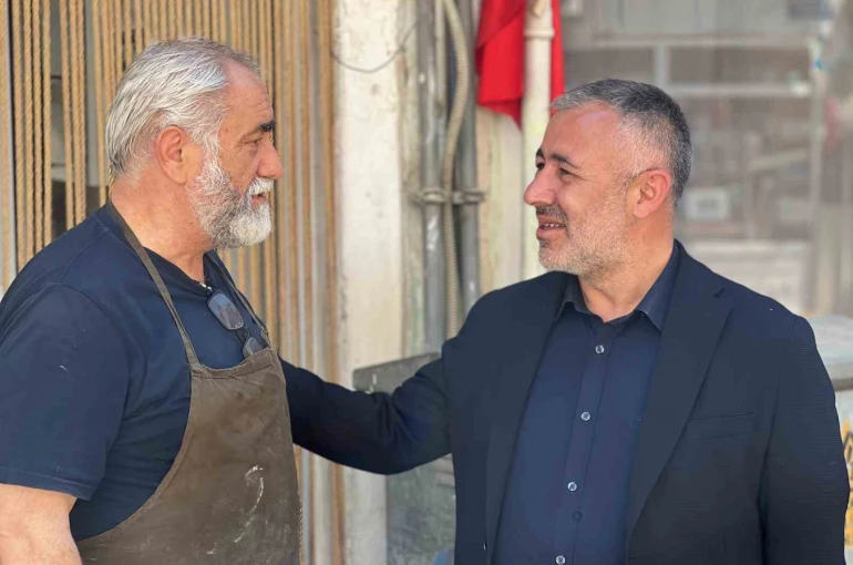Başkan Yıldırım esnafla buluştu 
