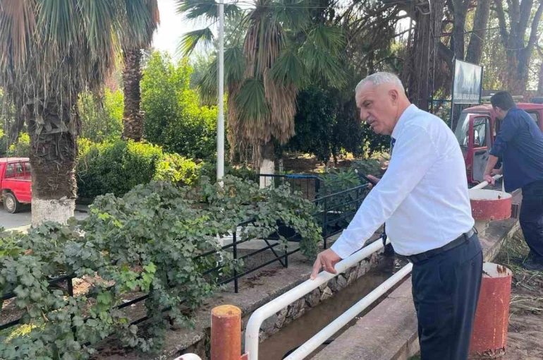 Başkan Yıldırımkaya çalışmaları yerinde inceledi 