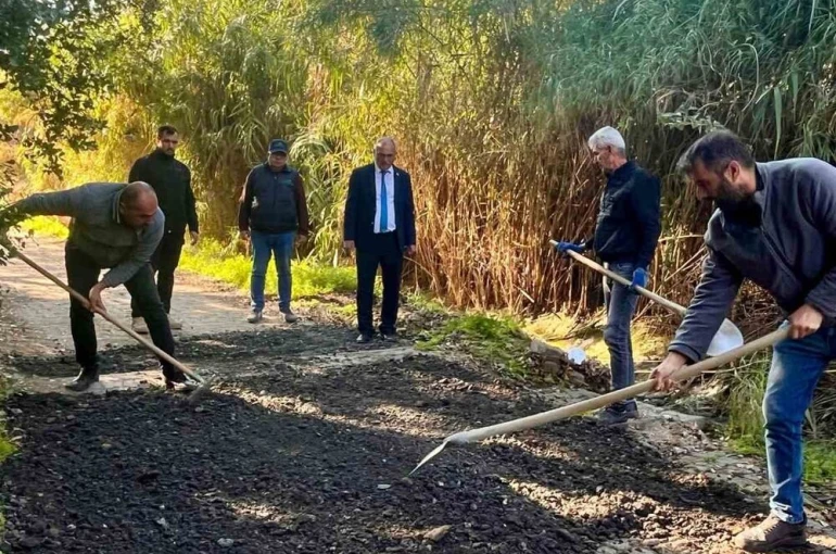 Başkan Yıldırımkaya, çalışmaları yerinde inceledi