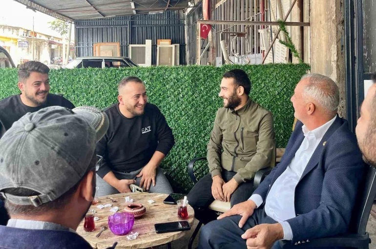 Başkan Yıldırımkaya sanayi esnafıyla buluştu