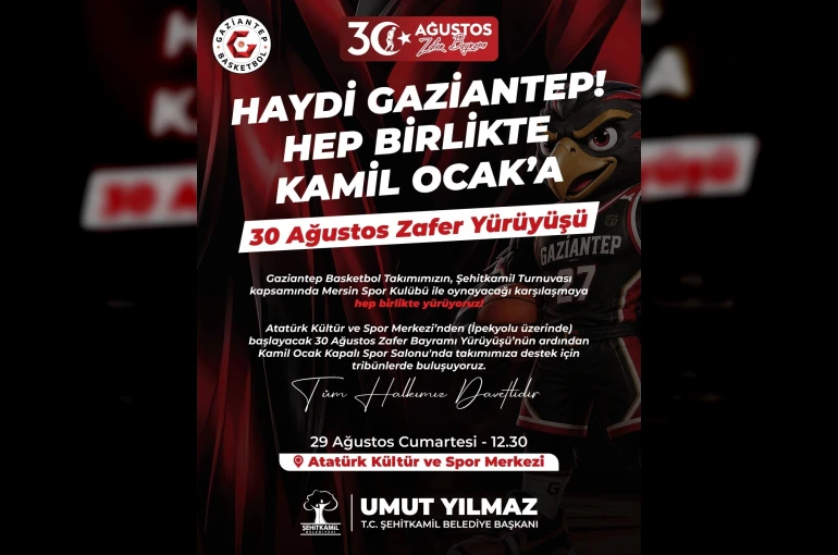 Başkan Yılmaz’dan, Gaziantep Basketbol’a destek daveti