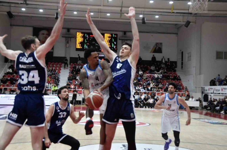 Basketbol Süper Ligi: Aliağa Petkimspor: 76 - Bahçeşehir Koleji: 95 