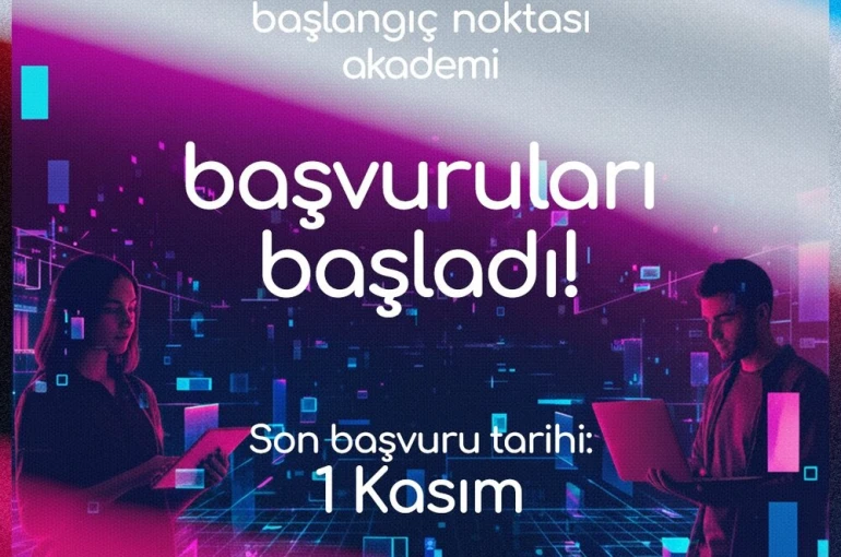 Başlangıç Noktası Akademi 2026 kayıtları başlıyor 