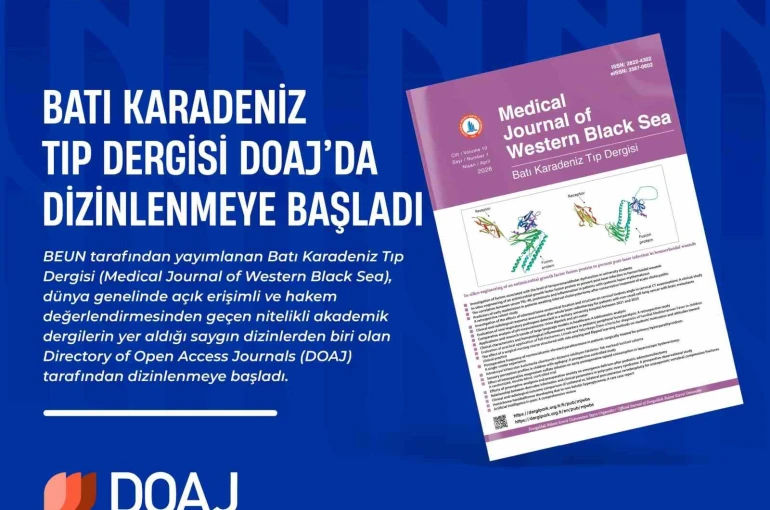 Batı Karadeniz Tıp Dergisi DOAJ’da dizinlenmeye başladı 