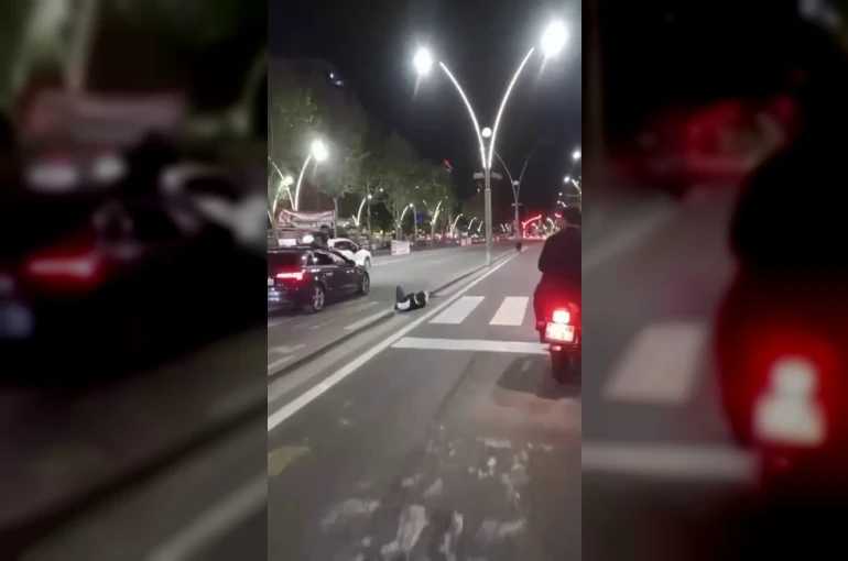 Batman’da domuz dehşeti: Yayaya çarpıp yaraladı, trafiğin altını üstüne getirdi 