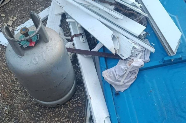 Batman’da gaz parlaması nedeniyle yaşlı kadın alevlerin arasında kaldı 