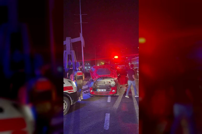 Batman’da iki otomobil çarpıştı: 3 yaralı 