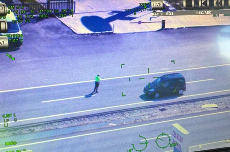 Batman’da Kurban Bayramı öncesi havadan trafik denetimi