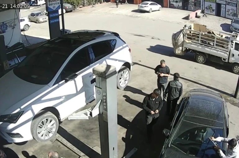 Batman’da kuruması için tamir atölyesinin önüne bırakılan parça çalındı 