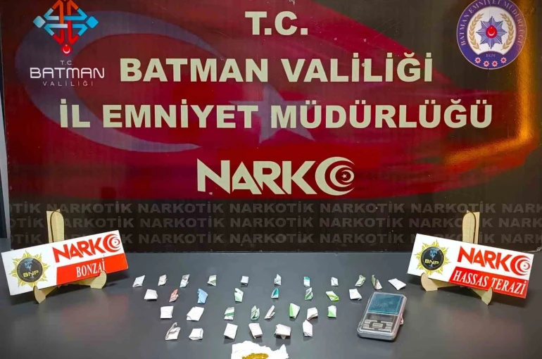 Batman’da narkotik operasyonunda 6 tutuklama