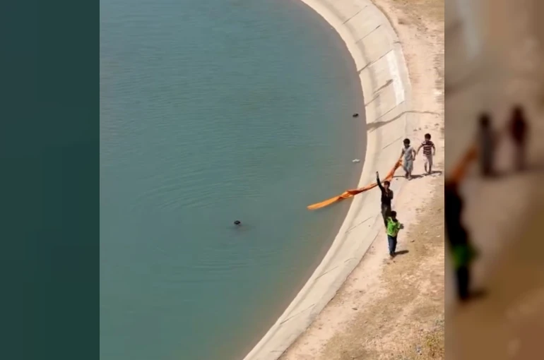 Batman’da sulama kanalında akıntıya kapılan 3 kişi son anda kurtarıldı 