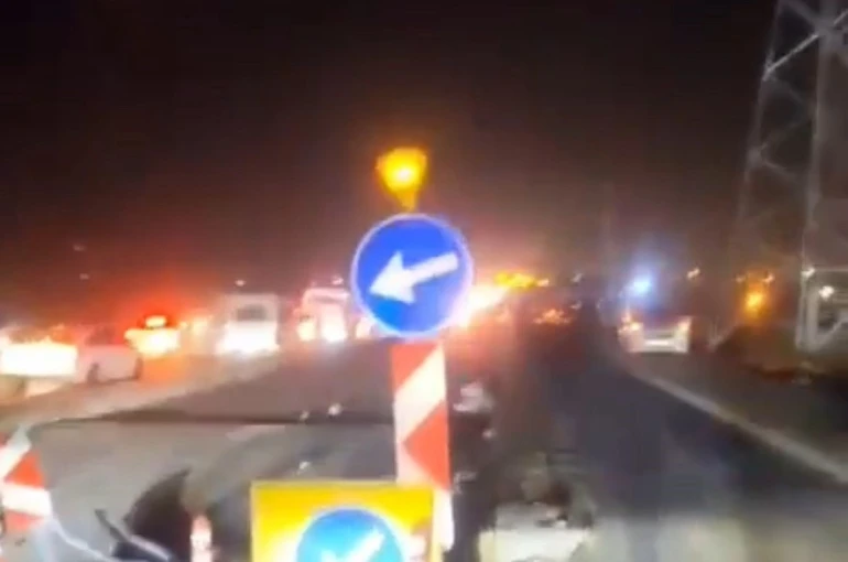 Batman’da yapımı devam eden yolda trafik kazaları: 7 yaralı 