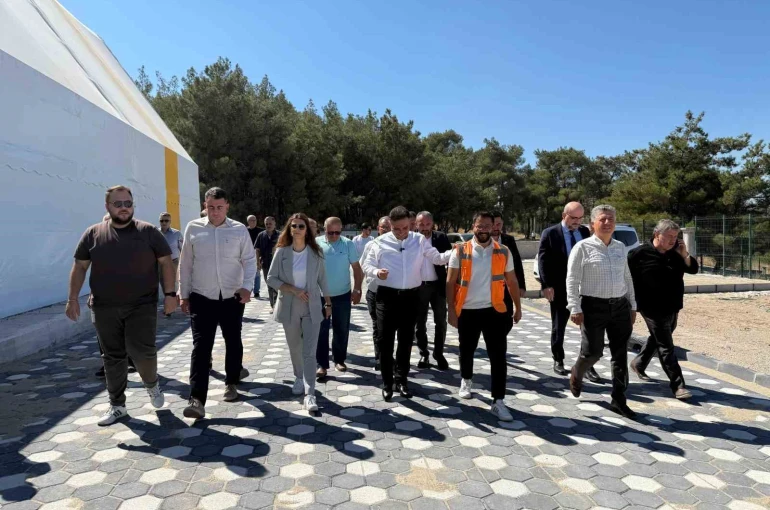 Baybatur Soma’da yatırımları yerinde inceledi 