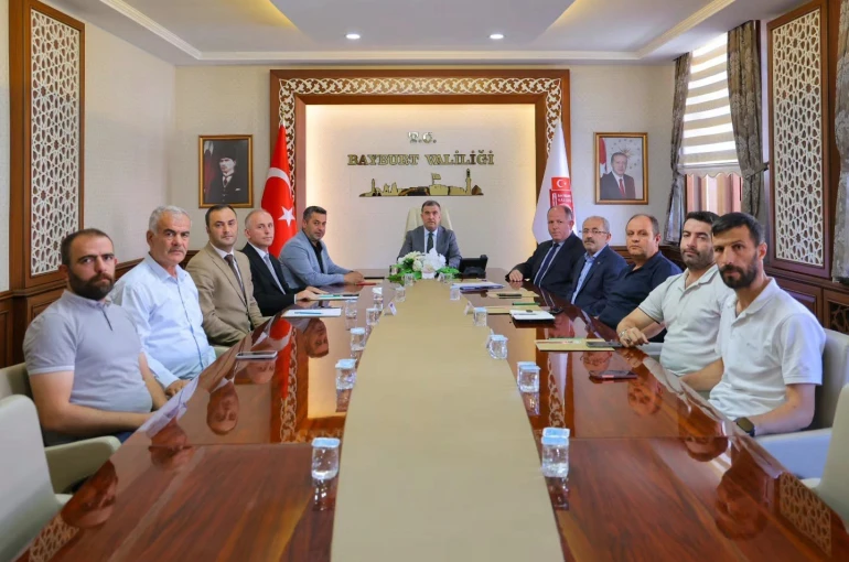 Bayburt OSB’nin altyapısı masaya yatırıldı 